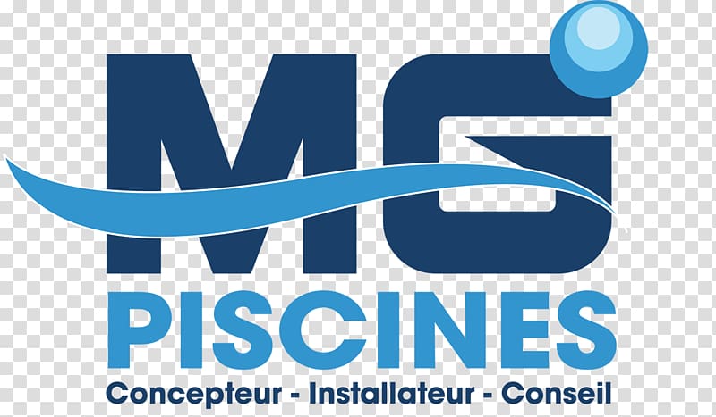 MG Piscines Vosges Logo Swimming Pools Organization Brand, transparent background PNG clipart