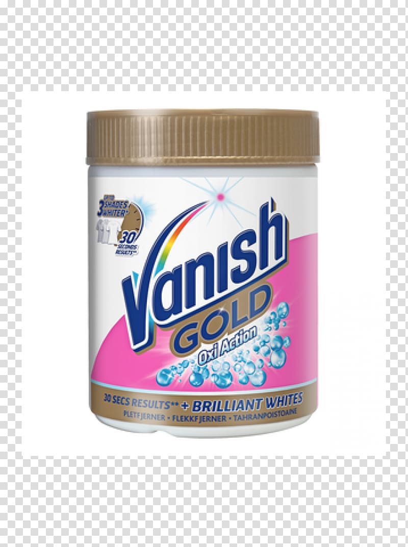 Vanish Stain removal Powder Laundry White, others transparent background PNG clipart