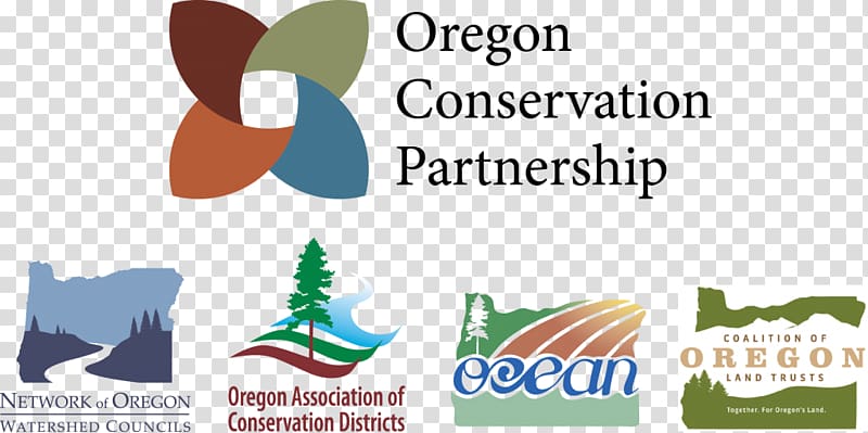 Logo Oregon Association of Conservation Districts Brand Banner, others transparent background PNG clipart
