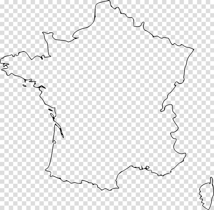 France Blank map Border , atlas transparent background PNG clipart