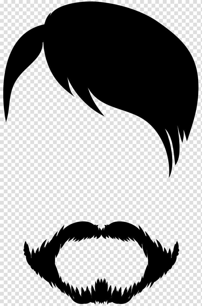 person's hair and mustache illustration, file formats Lossless compression, Male Hair and Beard transparent background PNG clipart