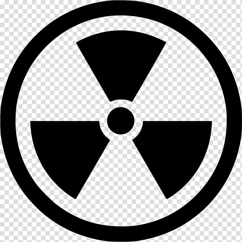 Radioactive decay Nuclear power Hazard symbol Radiation, symbol transparent background PNG clipart