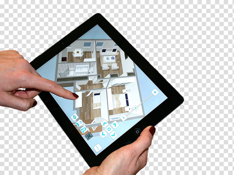 3D floor plan RoomSketcher House, visualization transparent background PNG clipart