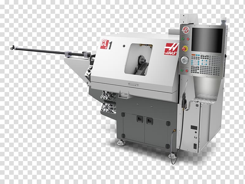 Computer numerical control Lathe Haas Automation, Inc. Turning Machine tool, lathe machine transparent background PNG clipart
