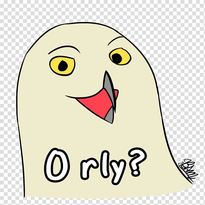 O RLY? Snowy owl Wacom Intuos Pro Paper Edition Medium Meme, owl transparent background PNG clipart