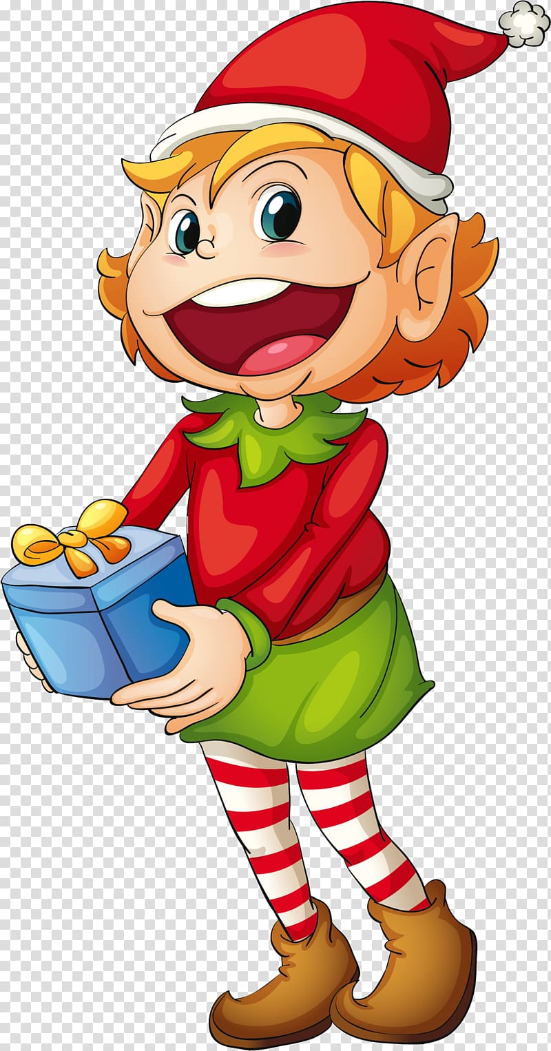 Santa Claus Christmas elf Gift, santa claus transparent background PNG clipart