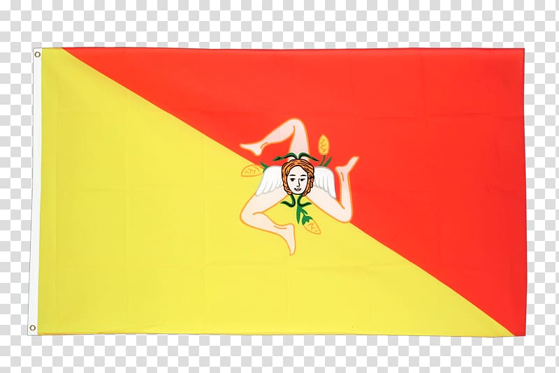 Regions of Italy Flag of Sicily Flag of Sicily Fahne, Flag transparent background PNG clipart