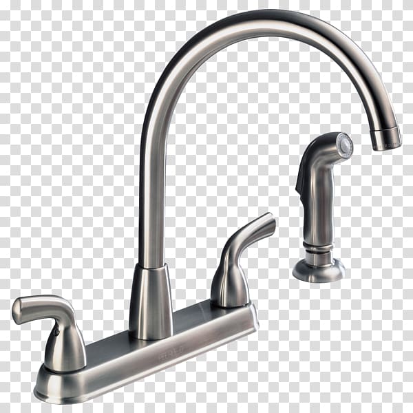 Faucet Handles & Controls Sink Moen Baths Kitchen, Faucet Water Flow transparent background PNG clipart