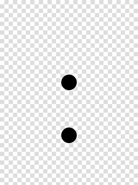 Semicolon Simple English Wikipedia Full stop, semi colon transparent background PNG clipart