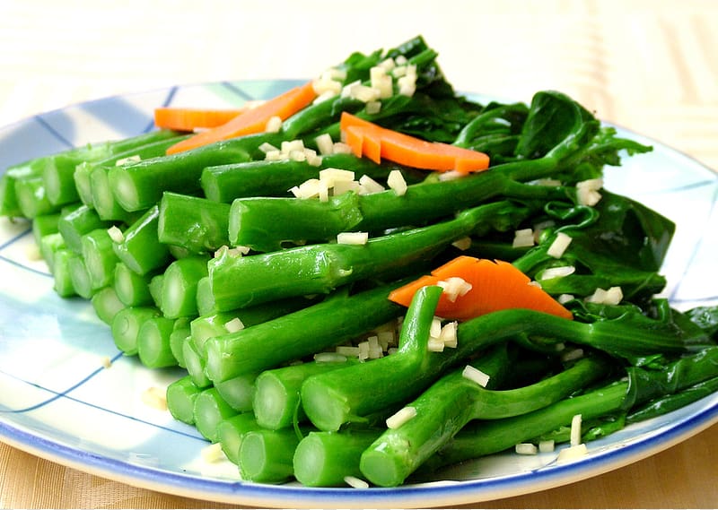 Chinese cuisine Chinese broccoli Stir frying Garlic Tofu, Kale minced meat dishes transparent background PNG clipart