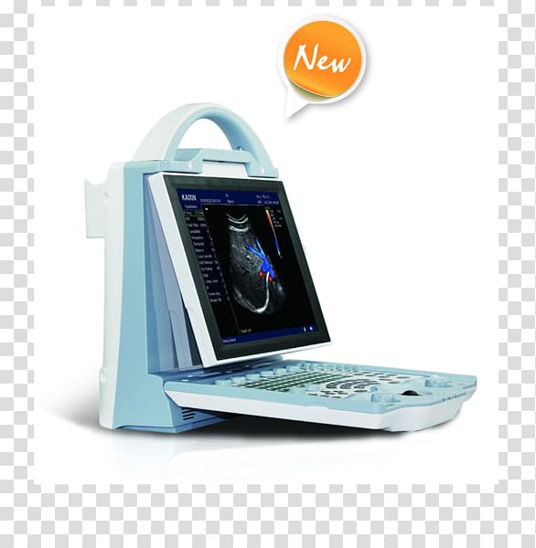 Ultrasonography Portable ultrasound Doppler echocardiography Medicine, ultrasound machine transparent background PNG clipart