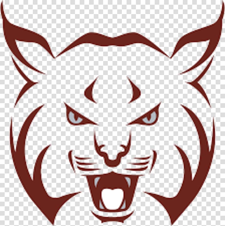 Beaver Area High School Whiskers Brighton Township Bobcat, bobcat logo transparent background PNG clipart
