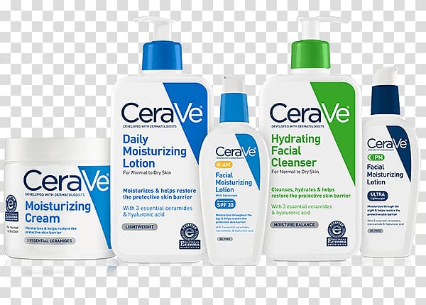 CeraVe Moisturizing Lotion CeraVe Moisturizing Cream Moisturizer Skin care, skin problem transparent background PNG clipart
