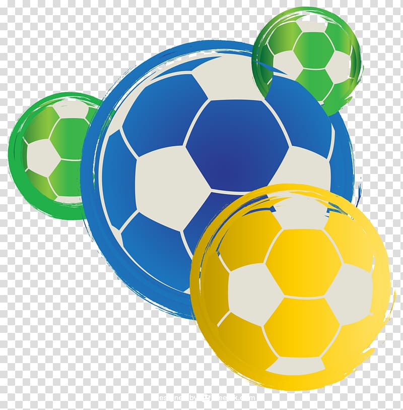 2014 FIFA World Cup Brazil Tournament Football, Hand painted colored football transparent background PNG clipart