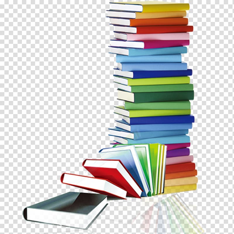 Book Library stack , Library elements transparent background PNG clipart