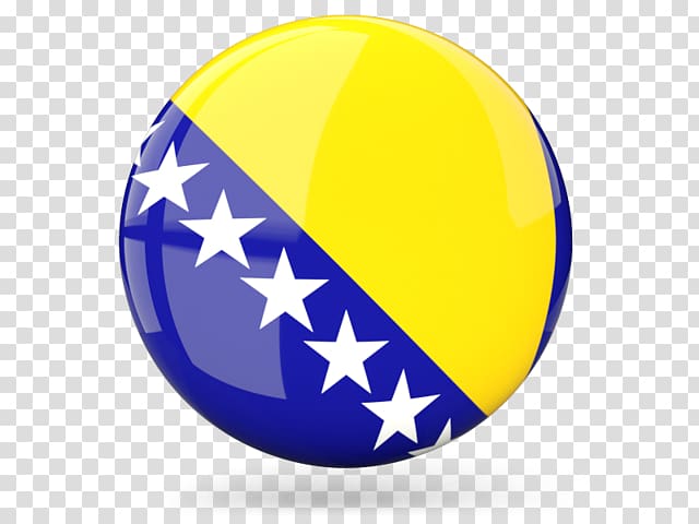 Flag of Bosnia and Herzegovina, Flag transparent background PNG clipart