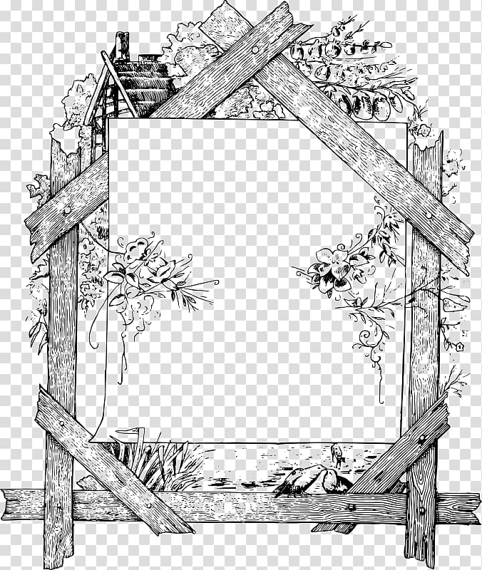 Borders and Frames Frames , wood border transparent background PNG clipart