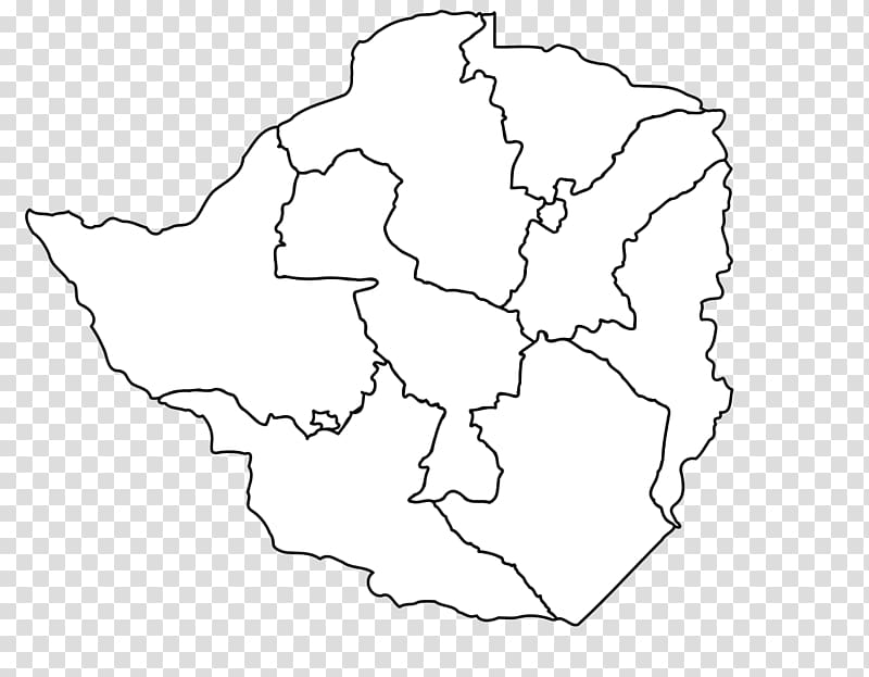 Provinces of Zimbabwe Blank map Flag of Zimbabwe Wikipedia, map transparent background PNG clipart