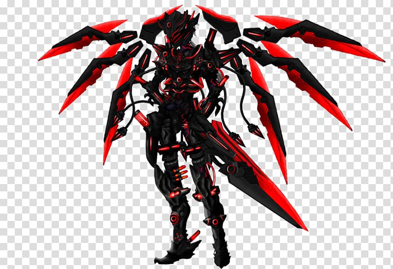 Erza Scarlet Black knight Fate/stay night Anime, Knight transparent background PNG clipart