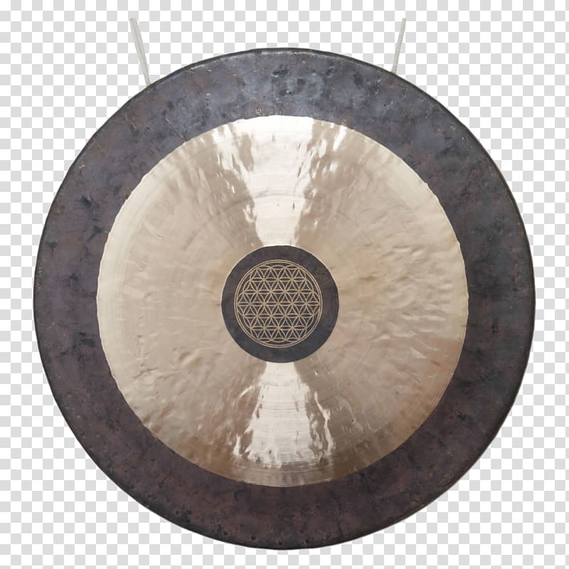 Gong Musical Instruments Hi-Hats Cymbal Tam-tam, gong transparent background PNG clipart