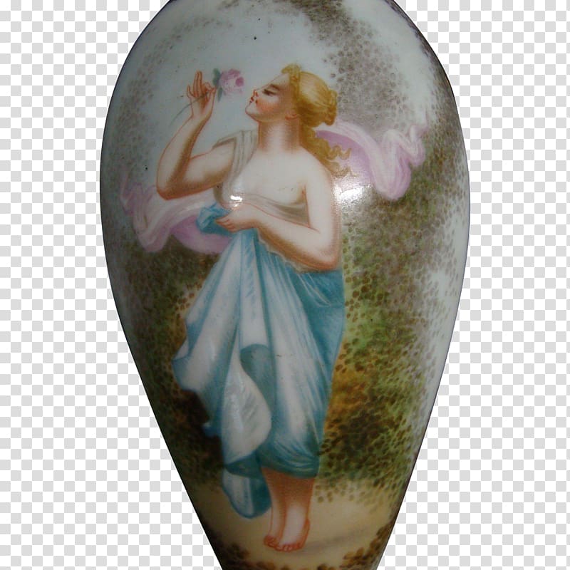 Sèvres Vase Antique French porcelain, vase transparent background PNG clipart