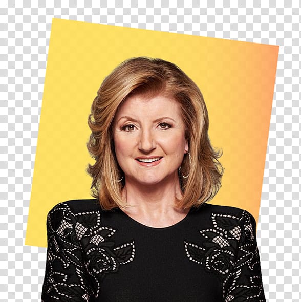 Arianna Huffington The Sleep Revolution: Transforming Your Life, One Night at a Time Thrive: The Third Metric to Redefining Success and Creating a Life of Well-Being, Wisdom, and Wonder HuffPost Thrive Global, others transparent background PNG clipart