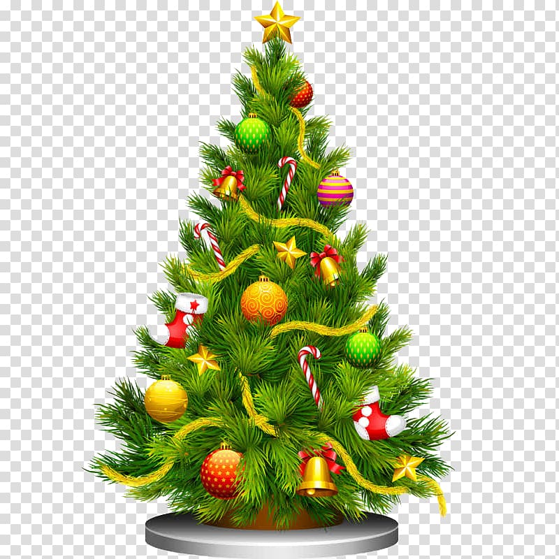 Christmas tree Christmas ornament Christmas and holiday season , Christmas tree decoration transparent background PNG clipart