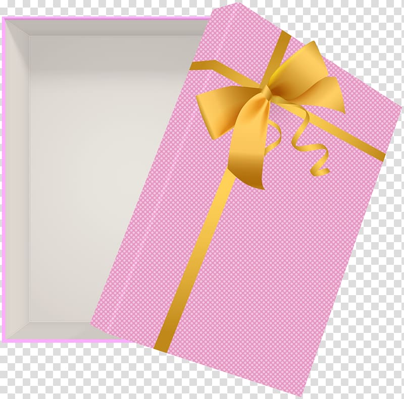 Gift , OPEN present transparent background PNG clipart