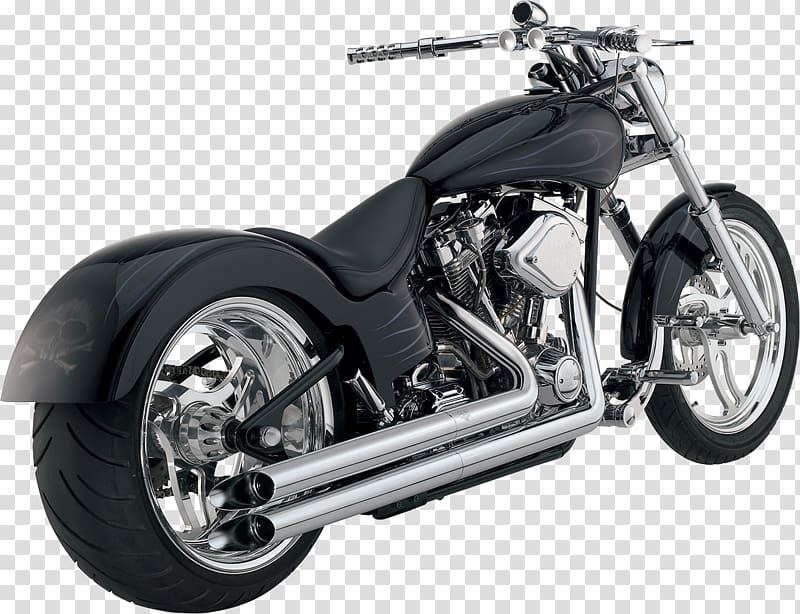 Exhaust system Car Motorcycle Harley-Davidson Softail, Harley-davidson transparent background PNG clipart