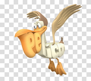Pelican Character, design transparent background PNG clipart thumbnail