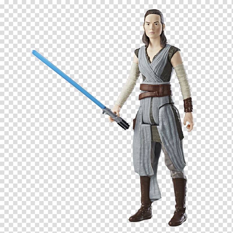 Rey Luke Skywalker Kenner Star Wars action figures Captain Phasma, Rey transparent background PNG clipart
