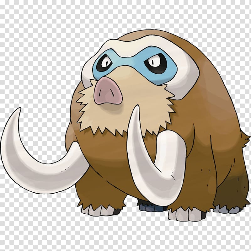 Pokémon X and Y Dawn Mamoswine Pokédex, pokemon transparent background PNG clipart