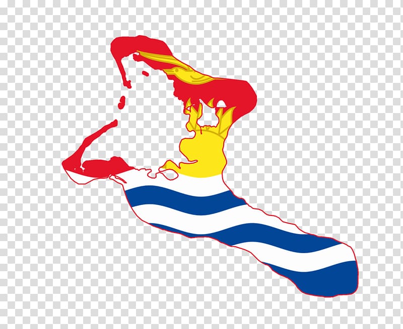 Kiritimati Flag of Kiribati Map National flag, creative flags transparent background PNG clipart