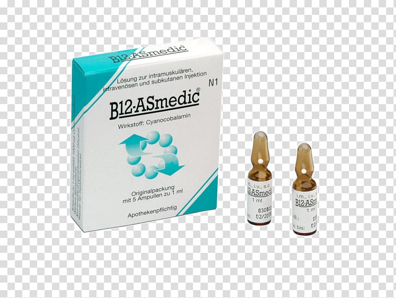 Vitamin B-12 Ampoule B vitamins Injection, 12am transparent background PNG clipart