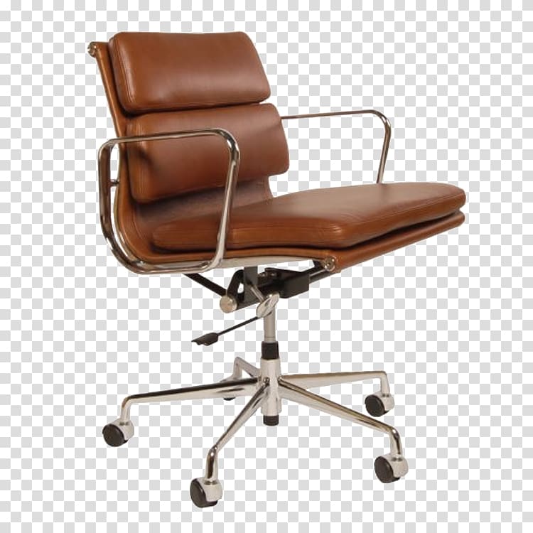 Eames Lounge Chair Office & Desk Chairs Swivel chair, chair transparent background PNG clipart