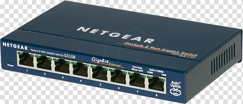 Gigabit Ethernet Netgear 1000BASE-T, others transparent background PNG clipart