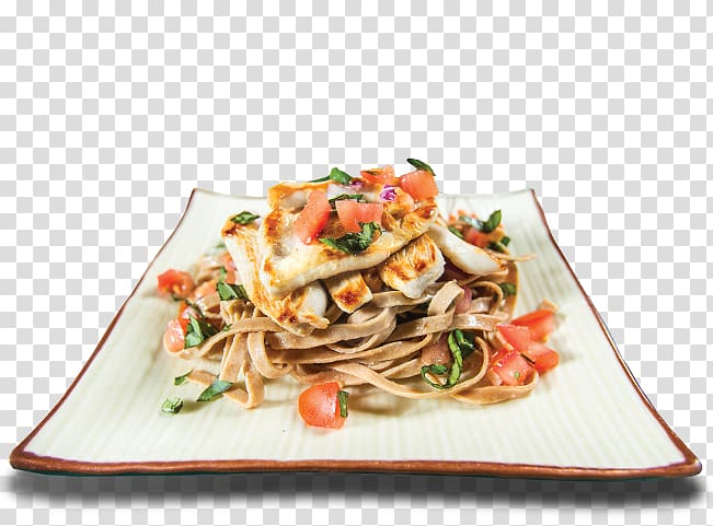 Spaghetti alla puttanesca Chinese noodles Vegetarian cuisine Fried noodles Thai cuisine, bread pasta transparent background PNG clipart