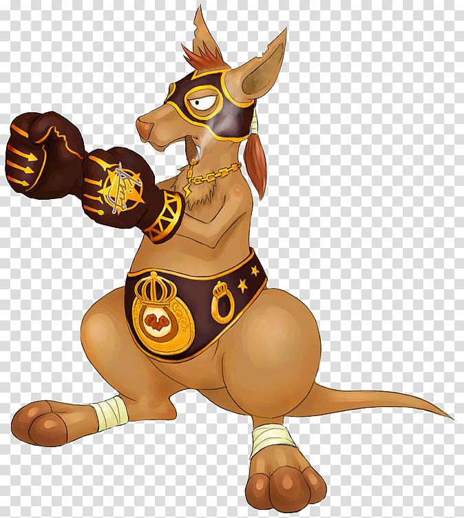 Arena of Valor Boxing kangaroo Cartoon Macropodidae, Handsome Kangaroo transparent background PNG clipart