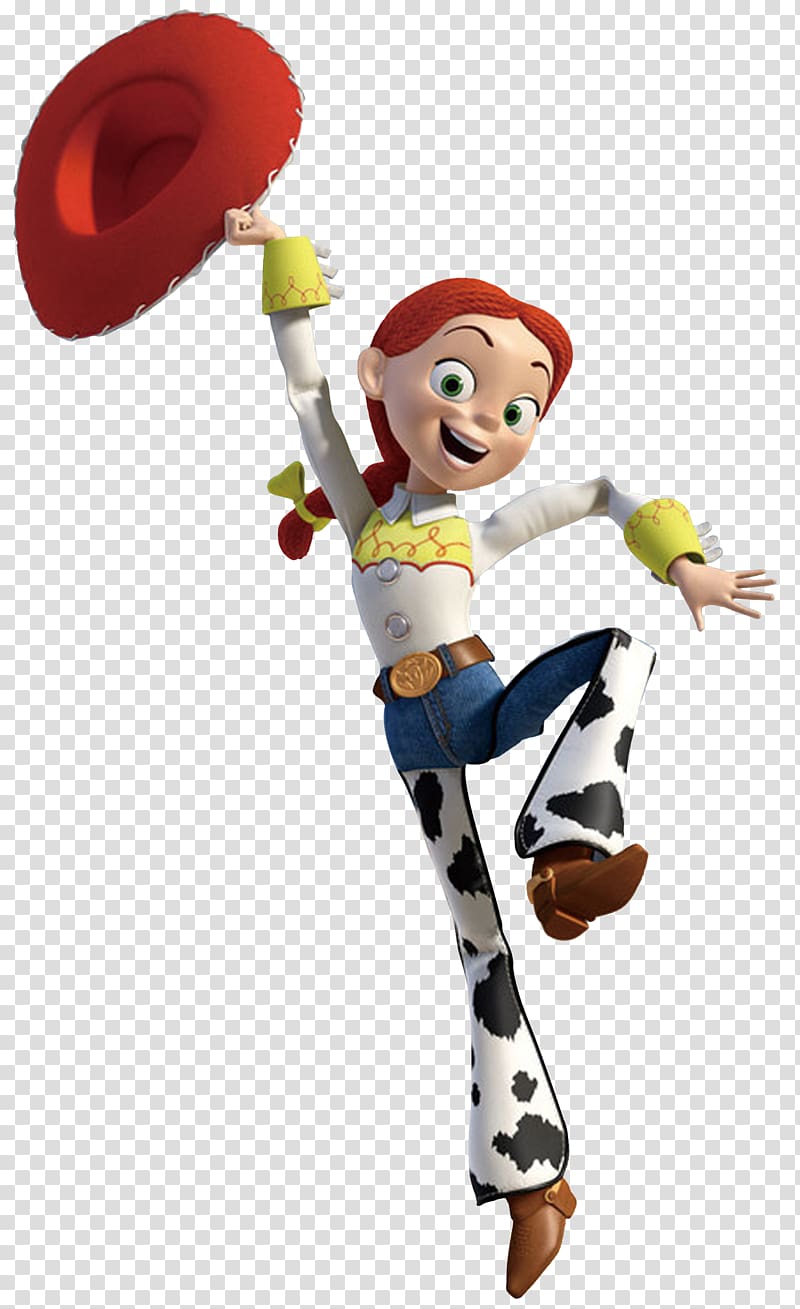 Toy Story Jessie, Toy Story 3: The Video Game Toy Story 2: Buzz Lightyear to the Rescue Jessie Sheriff Woody, Creative pull toy girl Free transparent background PNG clipart