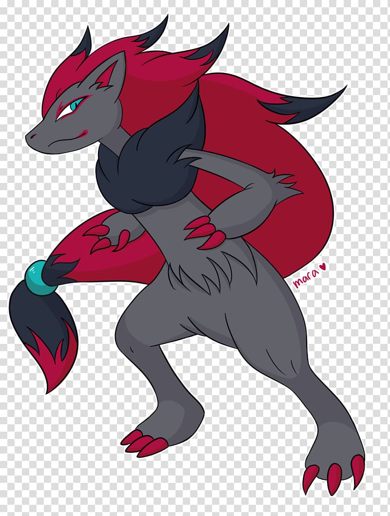 Pokémon Zoroark YouTube Zorua Drawing, pokemon transparent background PNG clipart