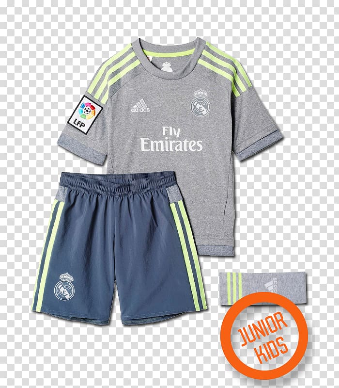 Real Madrid C.F. La Liga T-shirt 2016–17 UEFA Champions League Football, T-shirt transparent background PNG clipart