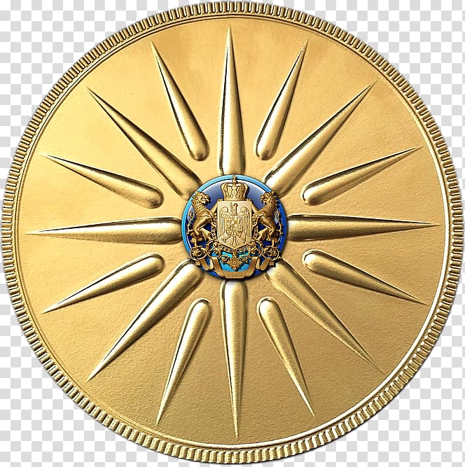 Spoke Gold Brass Alloy wheel Circle, gold transparent background PNG clipart