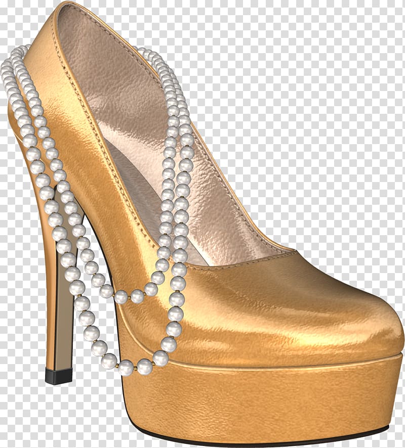 High-heeled shoe Sandal Footwear, sandal transparent background PNG clipart