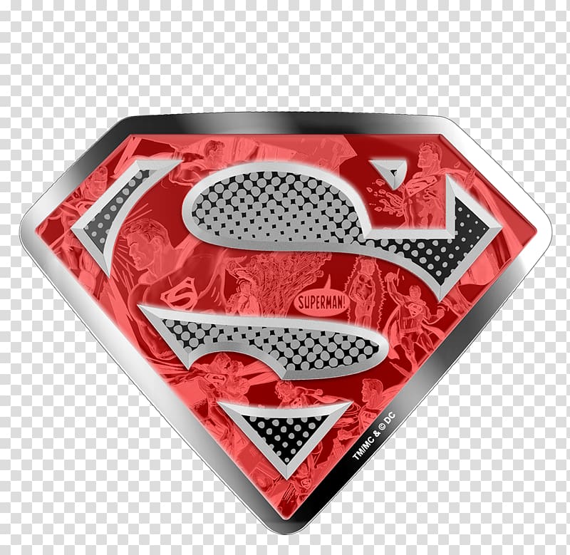 Superman logo Batman Wonder Woman Cyborg, metal coin transparent background PNG clipart