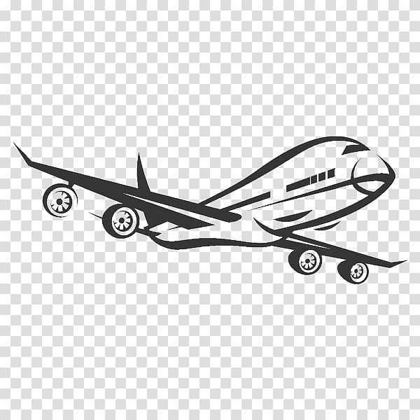 Airplane Aircraft Sticker, lot transparent background PNG clipart