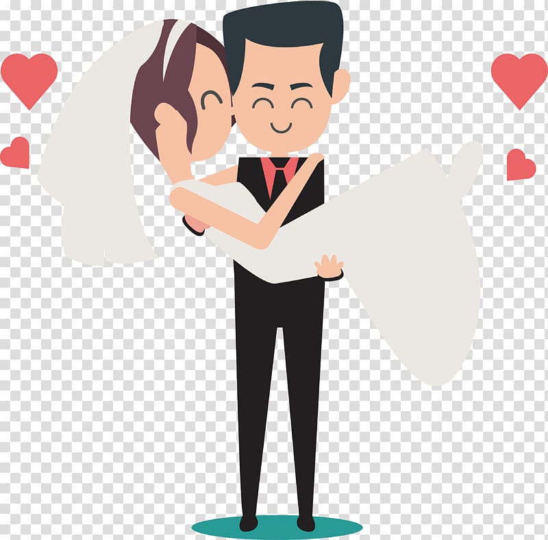 Marriage Wedding Bridegroom, Cartoon wedding newcomer transparent background PNG clipart