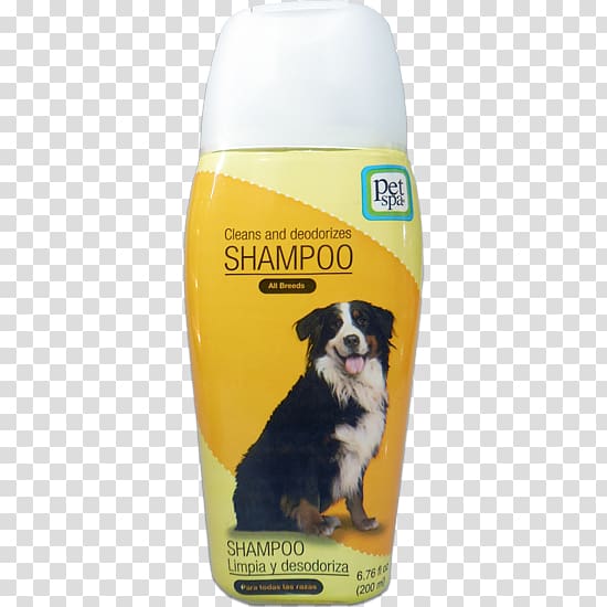 Shampoo Dog Hair conditioner Deodorant Hygiene, pet spa transparent background PNG clipart