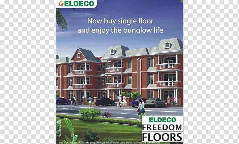 Eldeco Estate One House Apartment Square foot, house transparent background PNG clipart