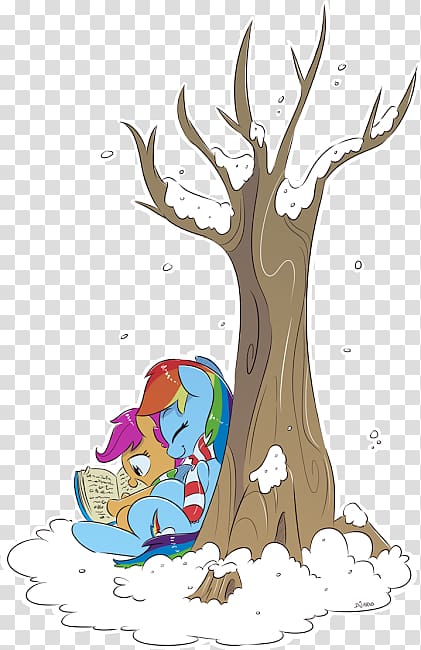 Pony Scootaloo Twilight Sparkle Rainbow Dash Rarity, think snow flurries transparent background PNG clipart