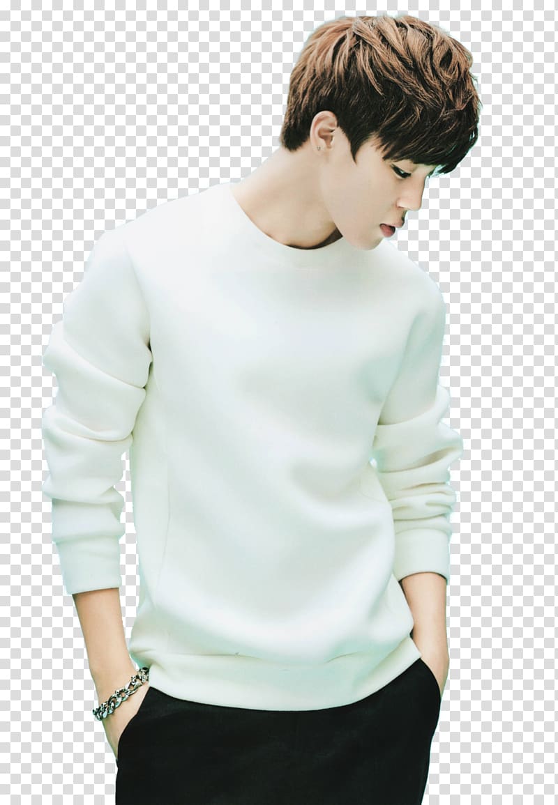 man wearing white sweater, Jimin BTS Desktop Love Yourself: Her Fan fiction, bts transparent background PNG clipart